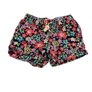 Wonder Nation Girl’s Bright Floral Pattern Drawstring Short